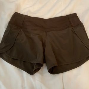 Lulu lemon green shorts